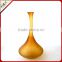 New arrival Amber handmade glass Flower arrangement vase Creative Home Decoration Craft Glass Vase Ornaments