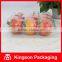 PET 9 Compartment Clear Plastic Box for Pomegranate Orange Fruit