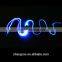 Fashion ,cheapest MFI Colourful Led Lighting Earphone Wired Sport Headphones