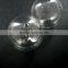 25mm round glass beads bottles with 2mm open mouth transparent DIY glass pendant charm earrings findings supplies 3070052