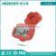 Belt Clip ABS 2D Pedometer with Tan Leather Grain