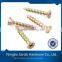 China manufacturer galvanized bling CSK phillips self tapping screw
