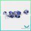 Wholesale Loose Synthetic Colored Stones #33 5*7m blue Pear Cut Sapphire Lab Creat Corundum gemstone price
