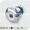 28mm push button switch with connector , switch socket with cable