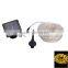 Christmas Decor 100 LED Solar Light Power 2 Modes Warm White Light PC Tube LED String Light
