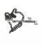 Wholesale Black Nickle Twist Link Brass Chain
