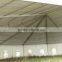 20x30m Heavy duty Transparent marquee consisting of 20x20m clearspan marquee and half an 20m decagon tent