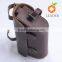 vintage style cow leather bike accessory bicycle bag