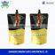 Customized Design Stand Up Liquid Laundry Detergent Packing Pouch With Spout