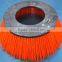 abrasive nylon disc brush for cleaning industrial car