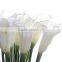 High Quality callas Flower Artificial silk flower3 colors callas flowers Real Touch fragrance PU Factory wholesale