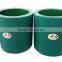 6 inch iron drum green PU rice rubber roller for rice huller