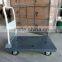 Heavy duty industry plastic flatform hand trolley PH152