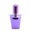 Customized 17ml empty uv gel colored perfume spray glass bottles with aluminum atomizer and aluminum cap for sale