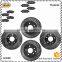 racing car parts with brake disc rotor