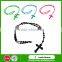 Promational gift Silicone necklace with charms