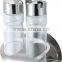 Kitchenware Glass Stainless Steel Cruet Oil Vinegar Bottle Sauce Caster Oil and Vinegar