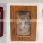 Photo frame wholesale wooden pet urn