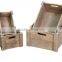 Latest Design Wooden Container for Wholesale