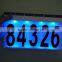 FQ-536 Aluminum solar house numbers light solar door light solar address light with 2 color led large size