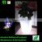 LED large garden flower pots blue /led flower pots plastic liners flower pots hanging flower pot
