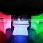 inflatable sofa with led light/garden led sofa