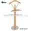 High quality new design clothes hanger rack wooden suit valet stand