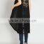 Summer Tops Blouses CROCHET LACE BACK MIDI VEST Cardigan Fashion Design Lace Abaya For Ladies