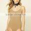 Adult Artistic Gymnastic Leotard Ladies Cami Straps Round O Neck Scoop Back Custom Bodysuits Ballet Leotard