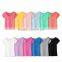 Wholesale Girl Women V Neck T-shirt