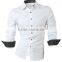 2016 New Fashion Men Long Sleeve Casual Slim Cotton Dress Shirts