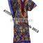 100% Viscose Printed Small Round Neck Poncho