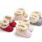 wholesale price new born super soft sheepskin children's and baby booties