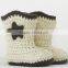 most popular hand crochet free knitting pattern baby shoes