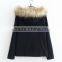 Runwaylover EY0986C Fashion Woman Clothes Fur Collar Women Winter Thick Padded Parka Jacket