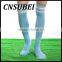 Women Men Unisex Athletic Stripe Sports Soccer Football Running Knee High Tube Socks