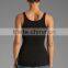 2x1 Ribbed Modal Cotton Tank Tops in Black
