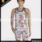 Professionally customized all over print man singlet with cheap price