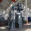 Metal Crawler Belt Surface Cleaning Sand Blasting Machine