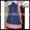 Five star halter neck dress children frocks designs party dresses girls latest party wear dresses for girls