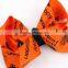 Halloween stamp bow bow headband hair with cartoon printing source of foreign trade