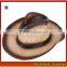 High quality women/men's summer woven straw cowboy hat Australia ranch hat with shapeable brim