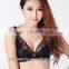 2013 lady's black underwear bra set