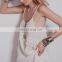 CHEFON Crinkly crepe fashion fat ladies casual dresses cheap
