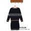 Japan Style Design For Women Pullover Sweater With Skirt Twinset
