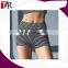 2017 Women Black And White Stripes Sexy Girls Preteen Lady Underwear Polyester Spandex Panties Yoga Running Shorts