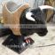 Norway Mechanical Bull Rodeo Game Rodeo Surfboard With Black And Yellow Inflatable Background