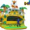 New design inflatable jungle bounce castle for child