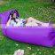 Hot selling on Amazon Inflatable lounge bag hammock air soft ship bed banana sofa