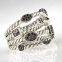 Sterling Silver 925 Designs Inspired Pave Diamond Crossover Ring